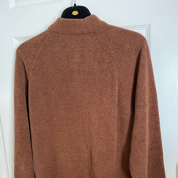 SQ Wear Men’s 1/2 Front Zip Pullover Soft Sweater Sz L - Picture 9 of 9